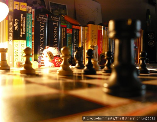 Crowdsourced online chess game