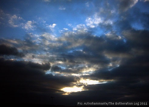 Image of a stormy sky