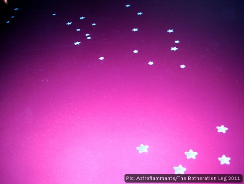 Decorative stars in the shapes of Northern Hemisphere constellations