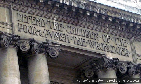 Facade of London's Central Criminal Court