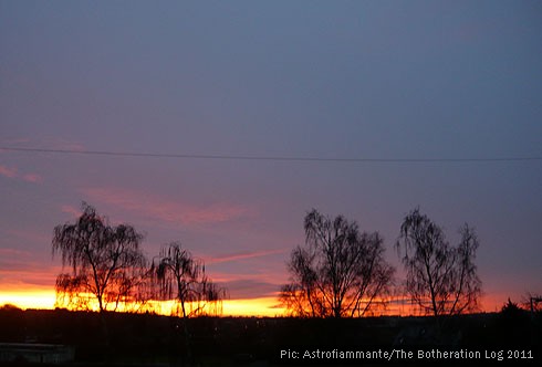 Sunrise in North Hertfordshire